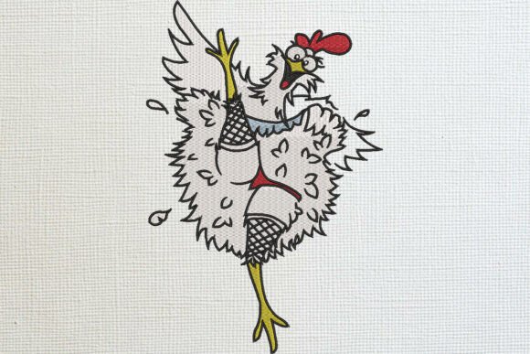 Dancing Chicken: A Seasonal Embroidery Review