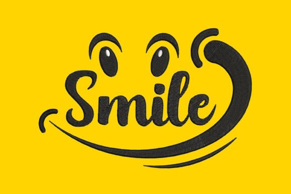 Fun Smile: A Playful Embroidery Design Review