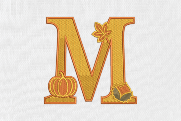 Letter M Autumn Monogram: A Seller's Review