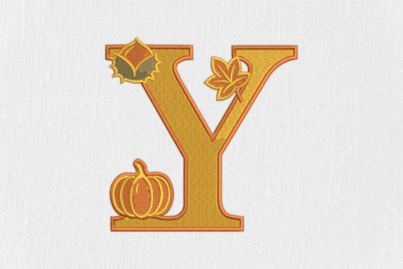 Letter Y Autumn Monogram: A Seller's Review