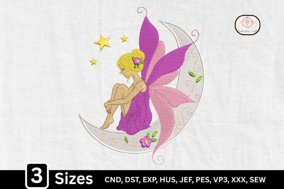 Magical Moon Fairy: A Seasonal Embroidery Review