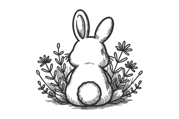 Sketched Bunny in Wildflowers: A Designer Review