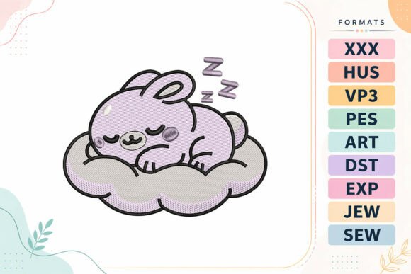 Sleeping Bunny Baby Animals Design Review
