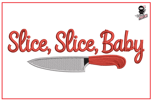 Slice, Slice Baby: A Seasonal Kitchen Embroidery Review